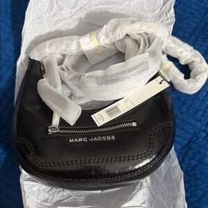 Marc Jacobs Black Leather Shoulder Bag